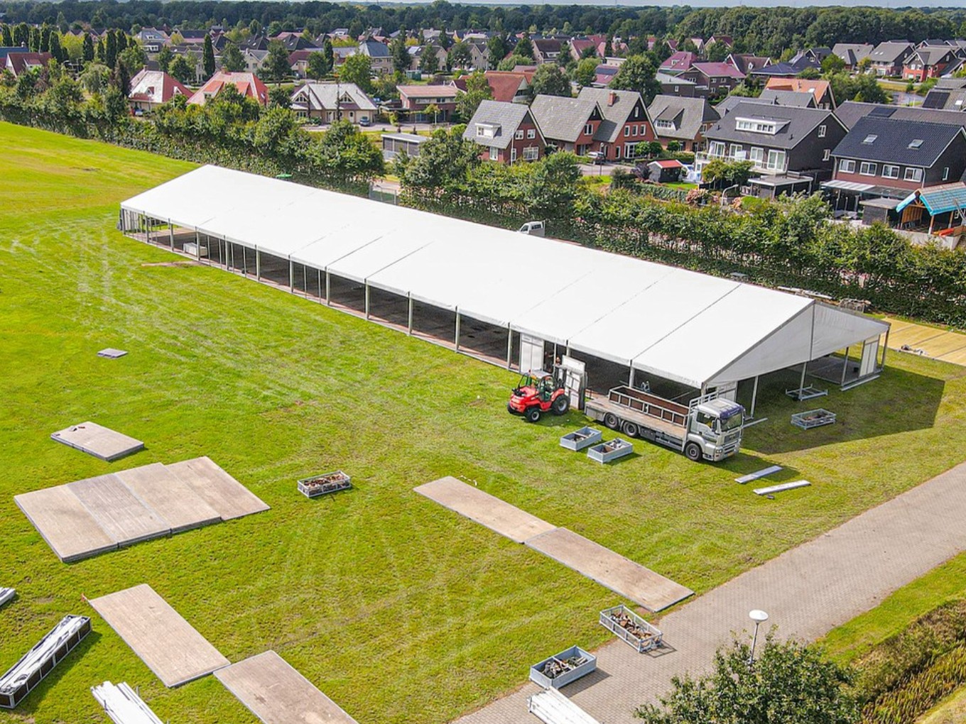 Het feest kan bijna beginnen