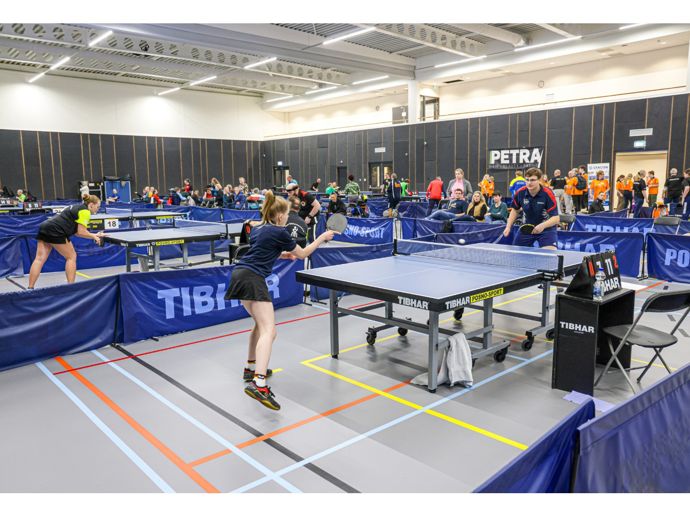 Nationaal tafeltennistoernooi bij De Spil Nieuwleusen
