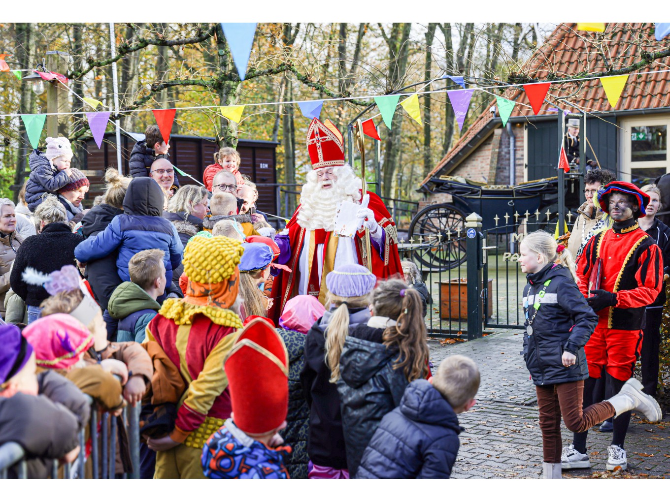 Sinterklaasintocht in Nieuwleusen op zaterdag 23 november