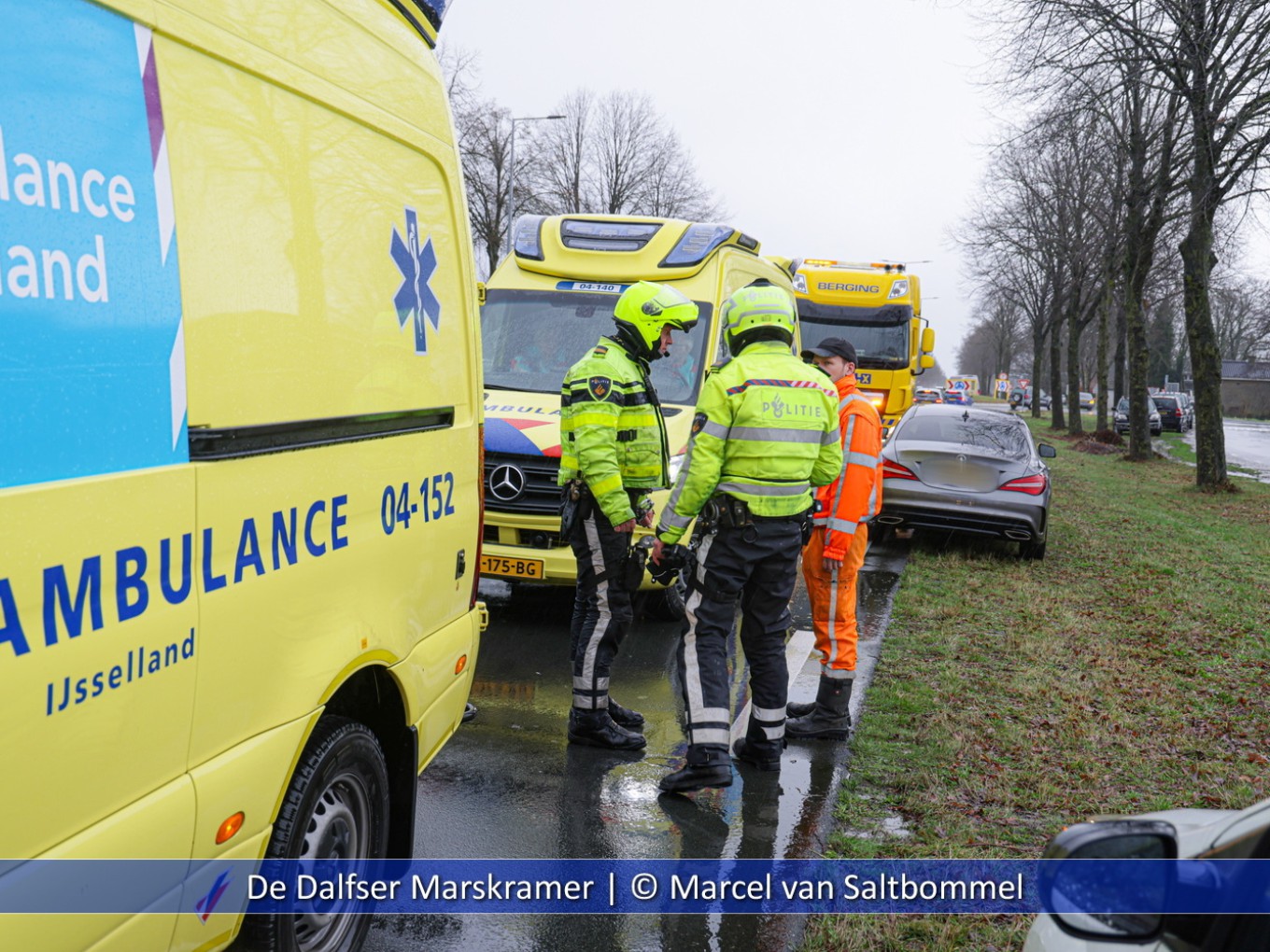 Aanrijding N377 Nieuwleusen-Balkbrug