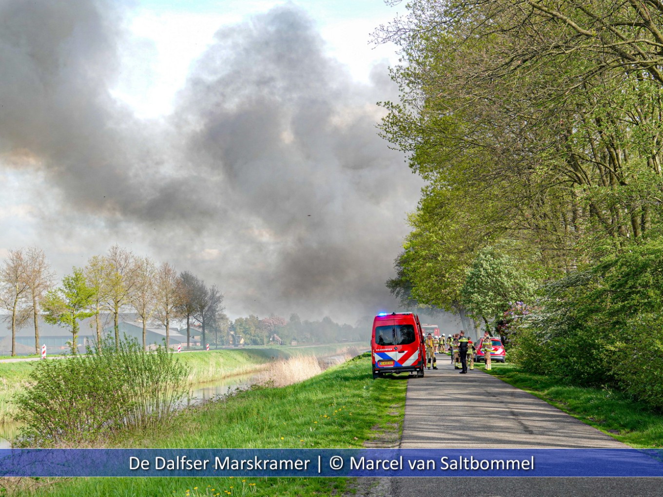 Zeer grote brand in Lemele