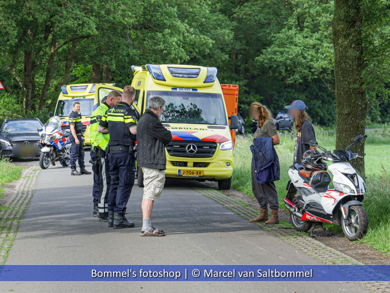 Met spoed naar ziekenhuis na val