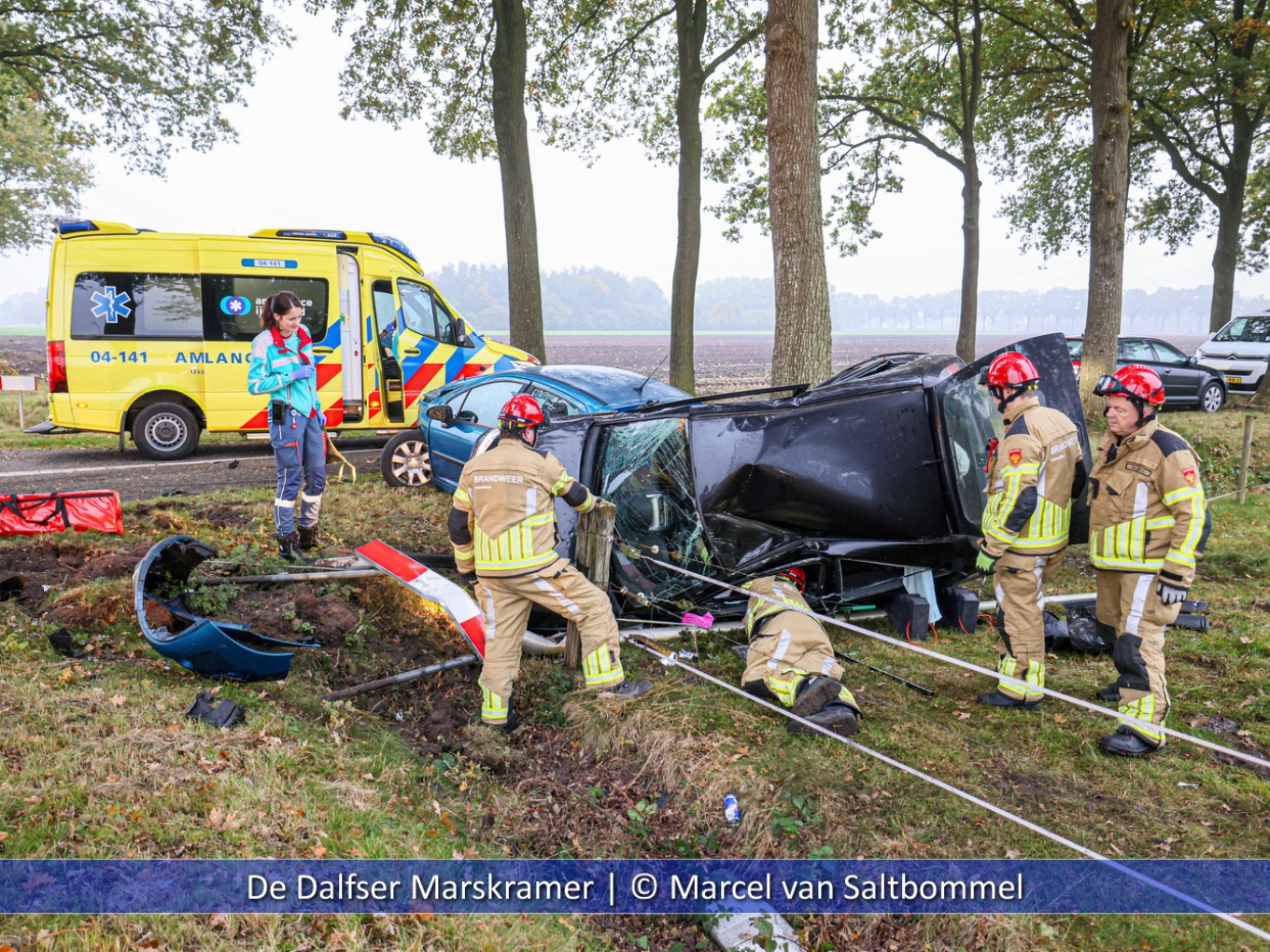 Ongeval met letsel Vinkenbuurt