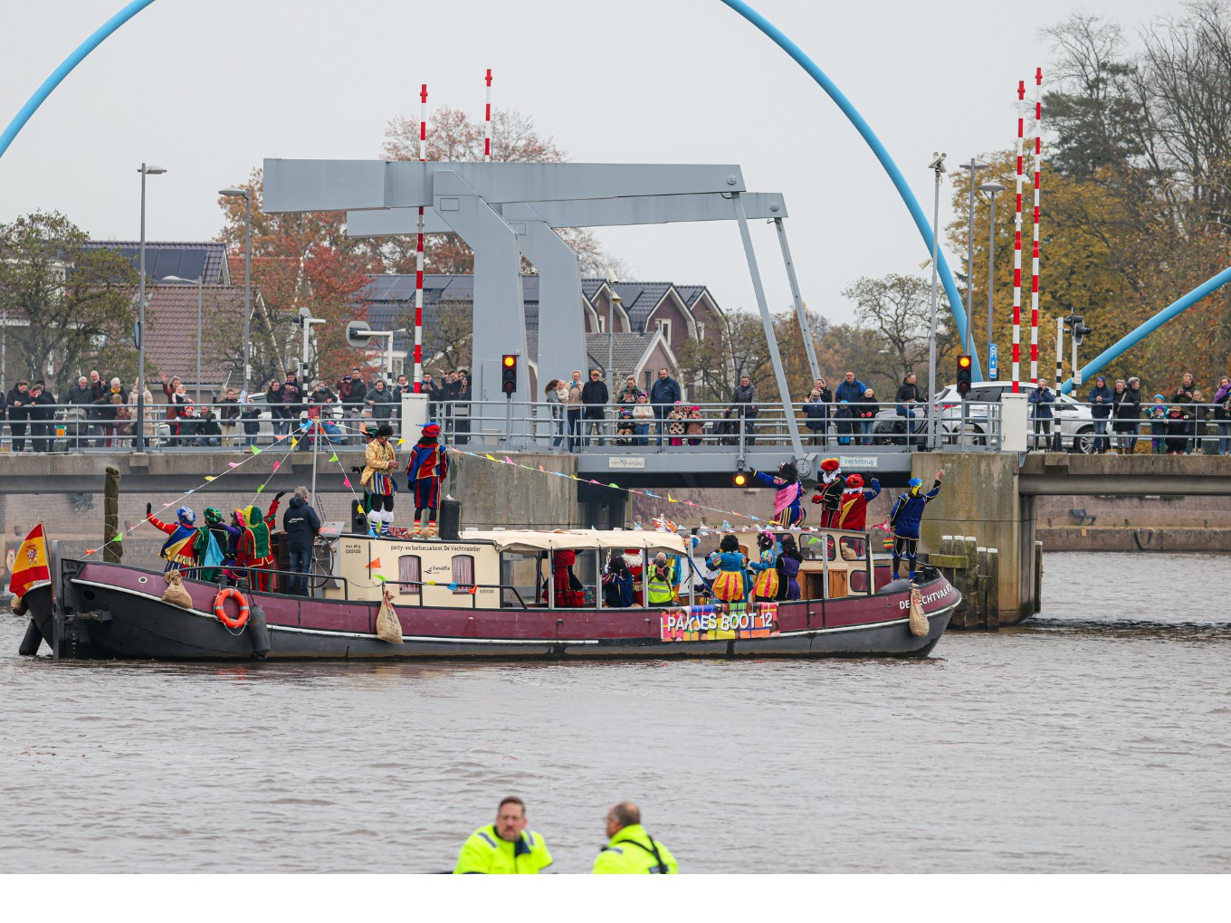 Sinterklaas komt aan in Dalfsen