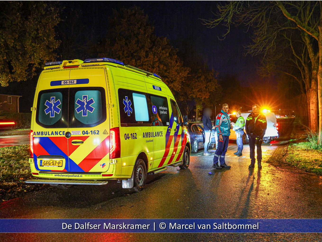 Aanrijding auto-fiets Den-Hulst