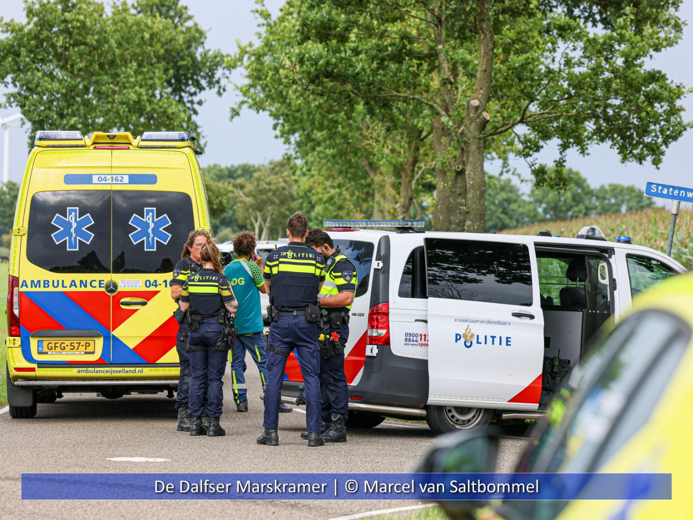 Jonge vrouw overleden na ongeval Rouveen