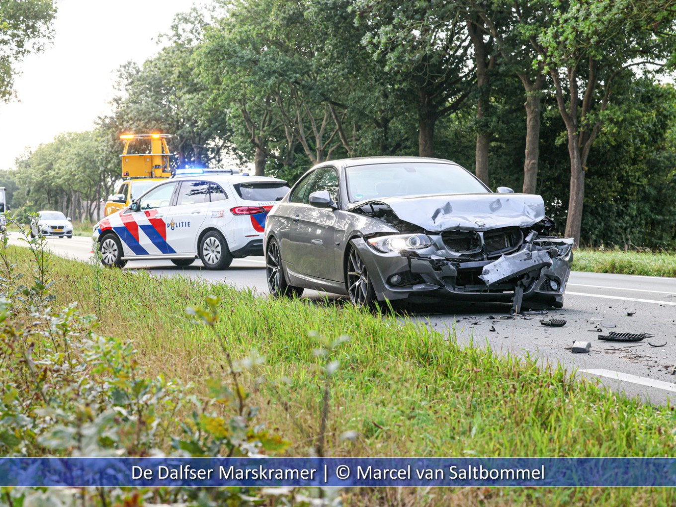 Ongeval letsel N377 Nieuwleusen