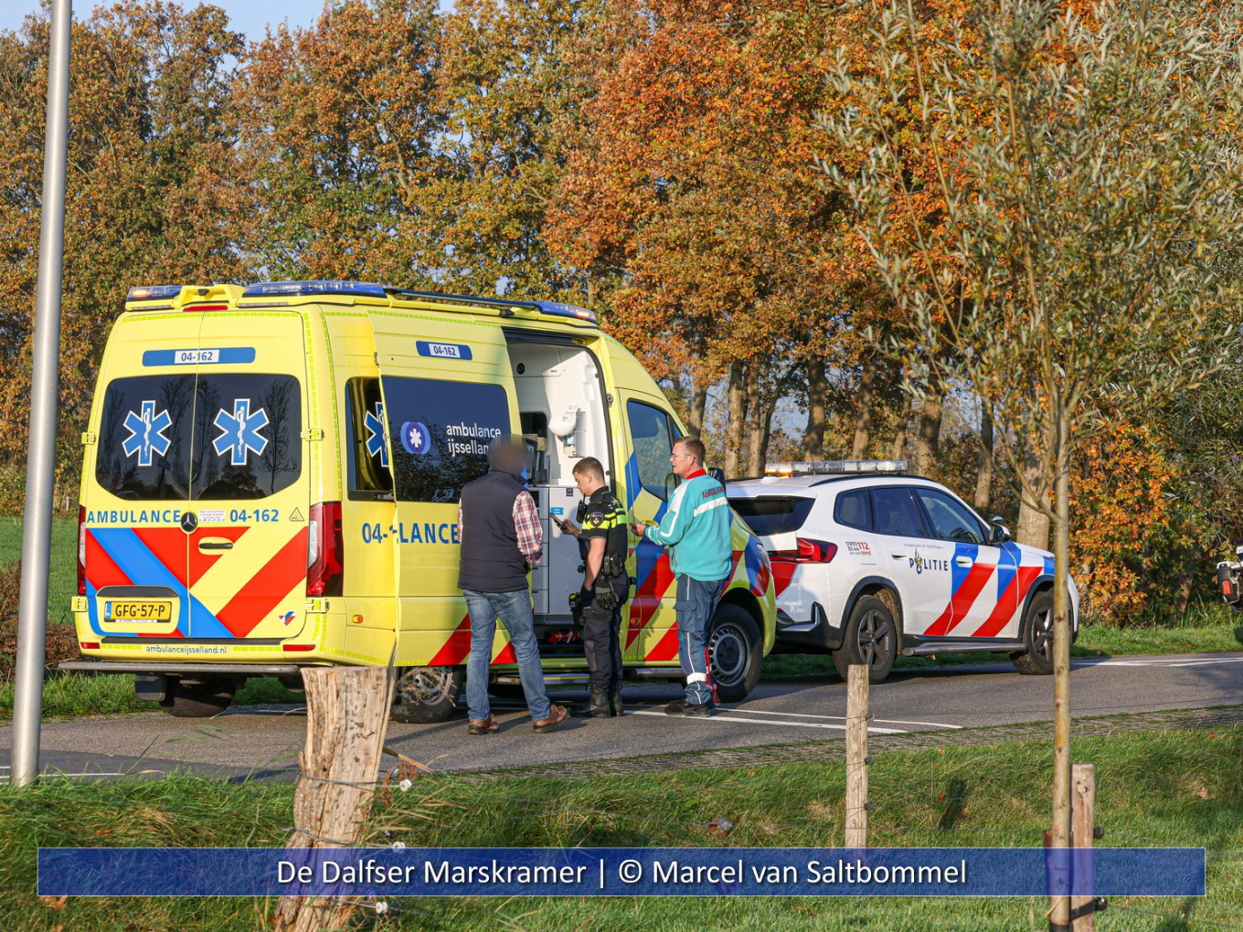 Aanrijding auto-fiets Rollecate-Schapendijk