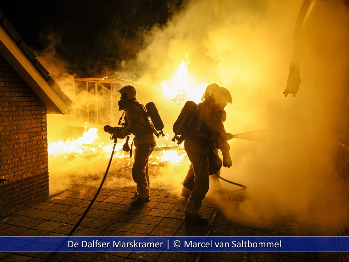 Nachtelijke brand in De Punthorst