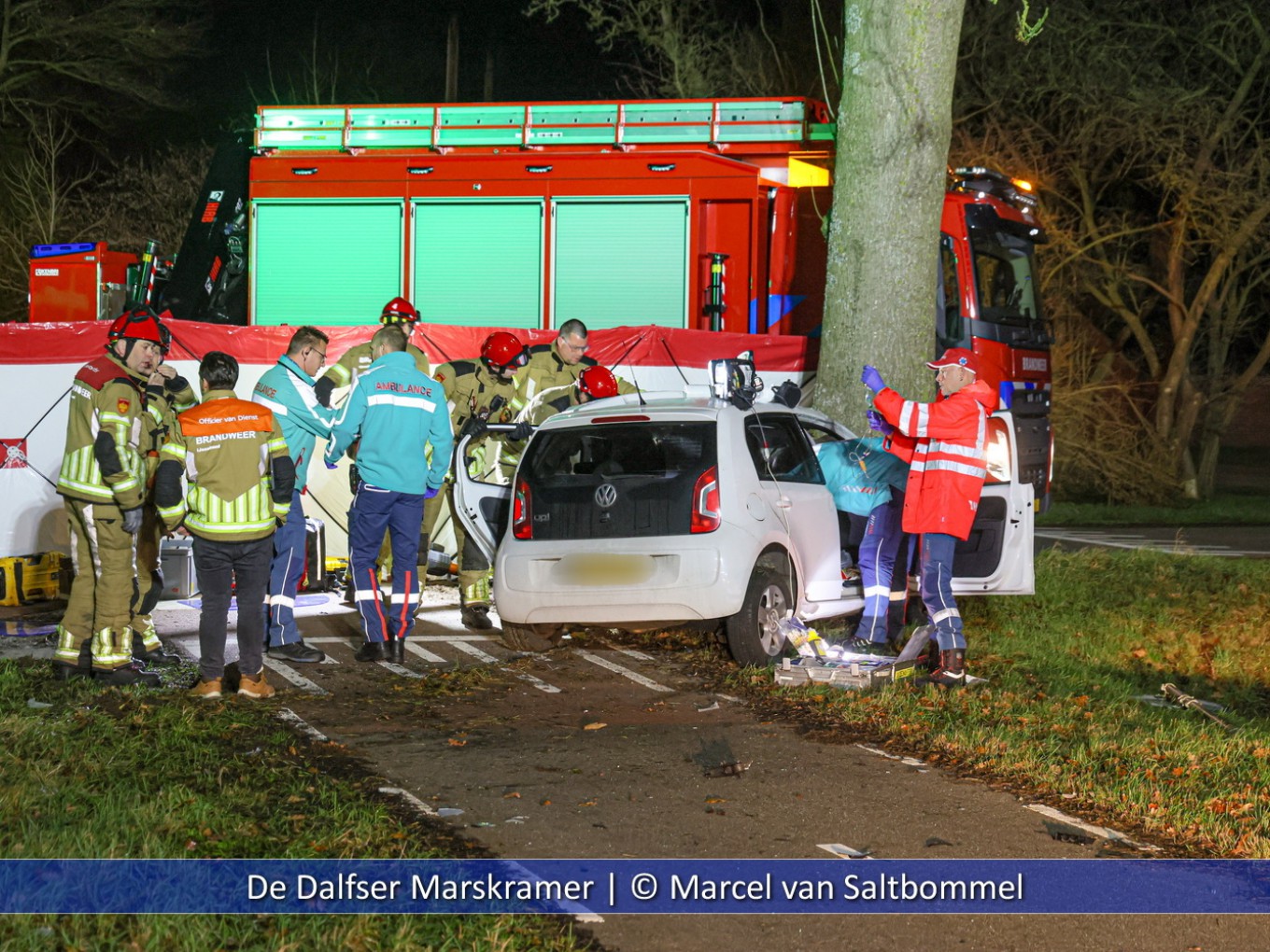 Ernstig ongeval N758 Westeinde