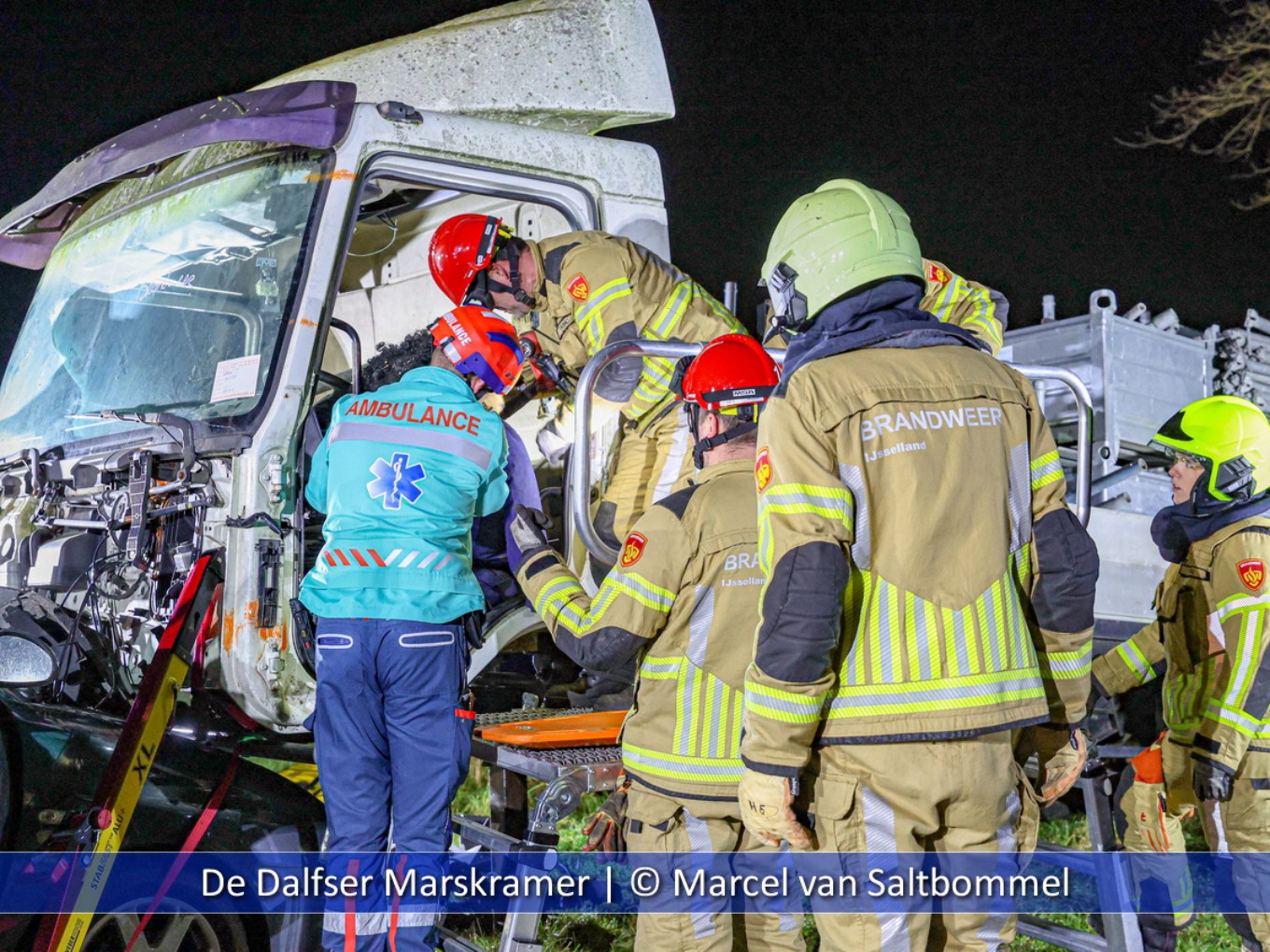Grootschalige brandweeroefening