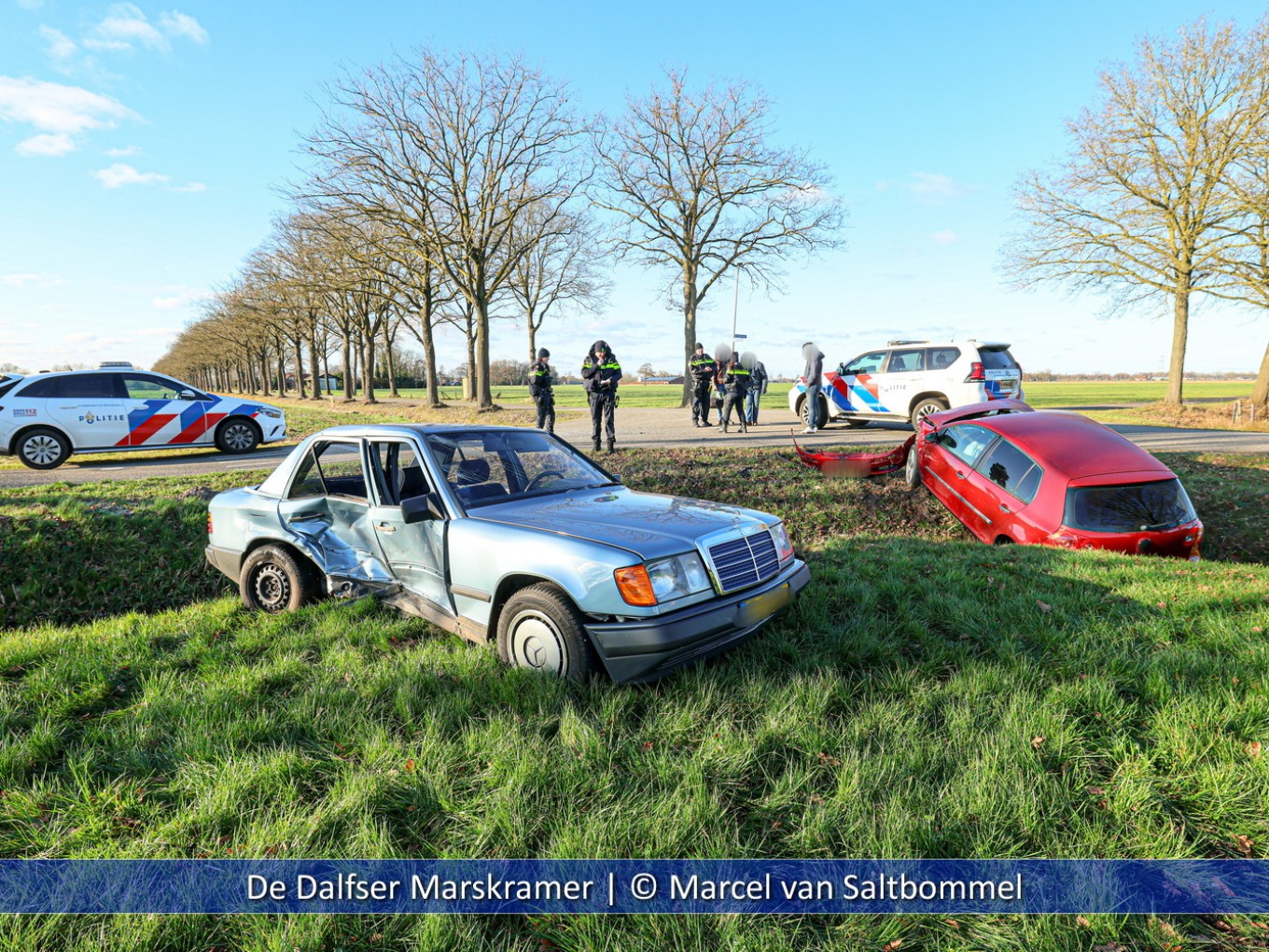 Aanrijding Oosterkampen-Schoolweg
