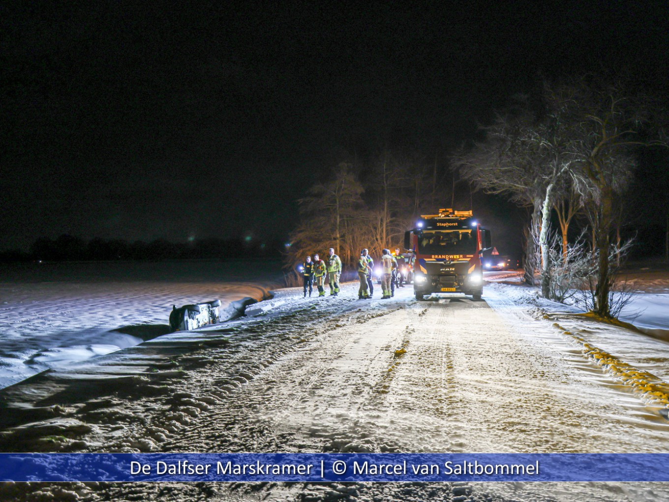 Veel hulpverleners op de been voor ongeval