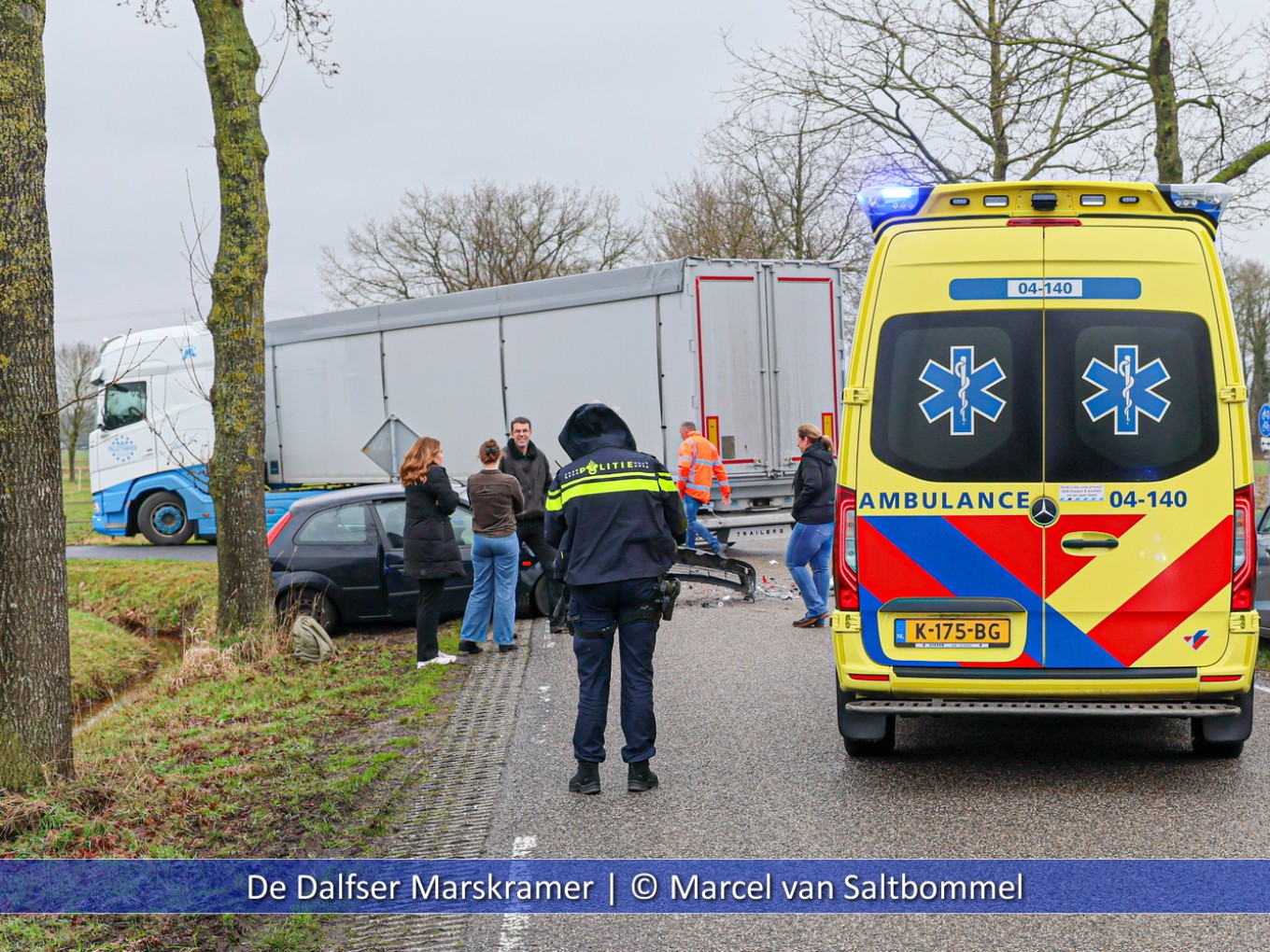 Aanrijding Dommelerdijk Oudleusen