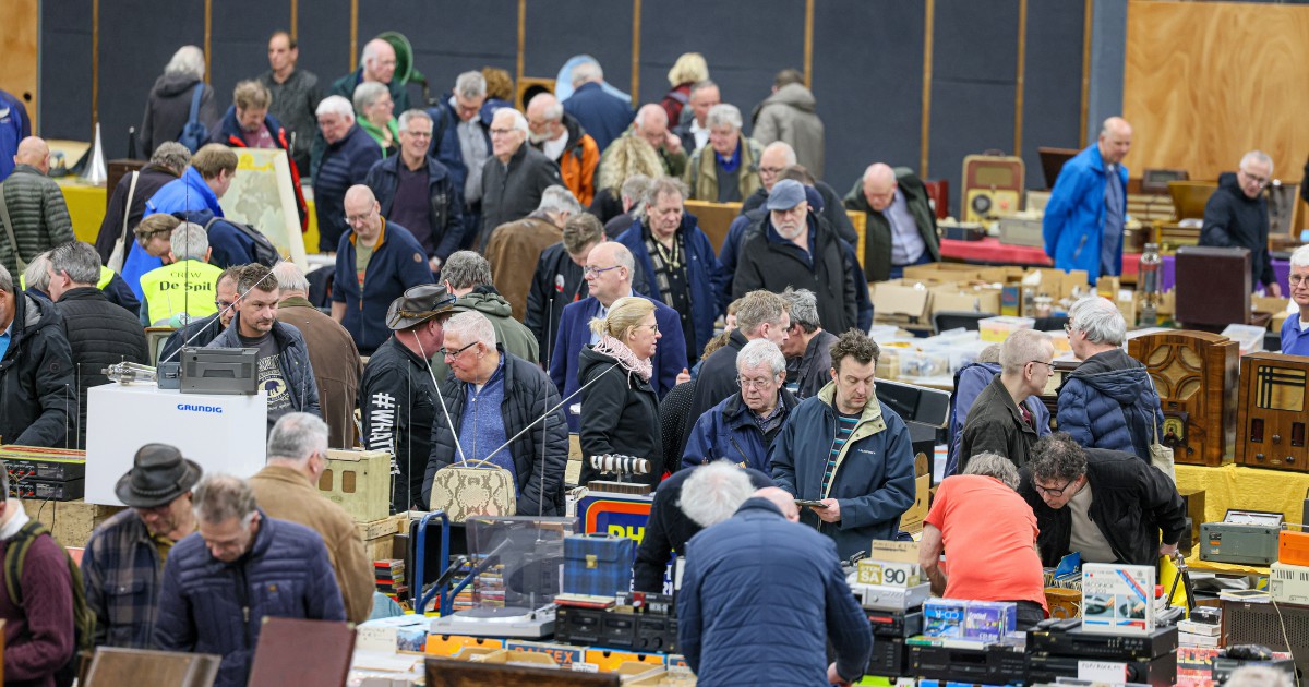 Vintage- en Techniekbeurs in kulturhus De Spil opnieuw publiekstrekker
