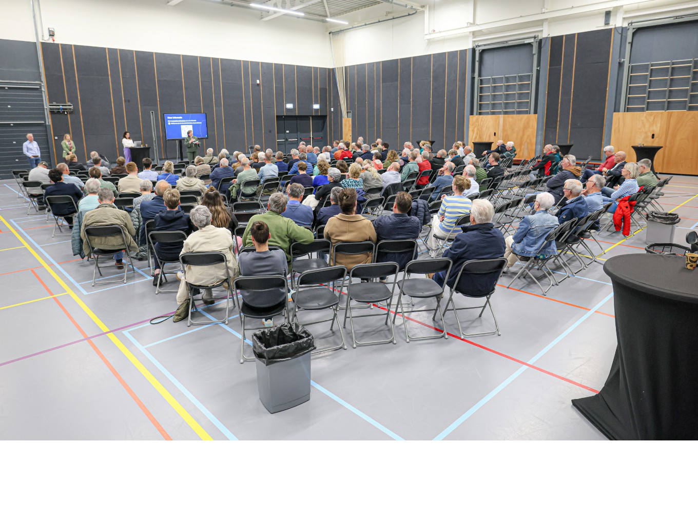 de informatieavond. Foto: Marcel van Saltbommel.