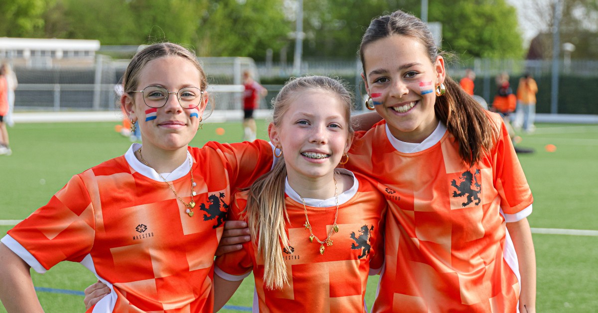 Kinderen weer volop in beweging bij Koningsspelen in Dalfsen