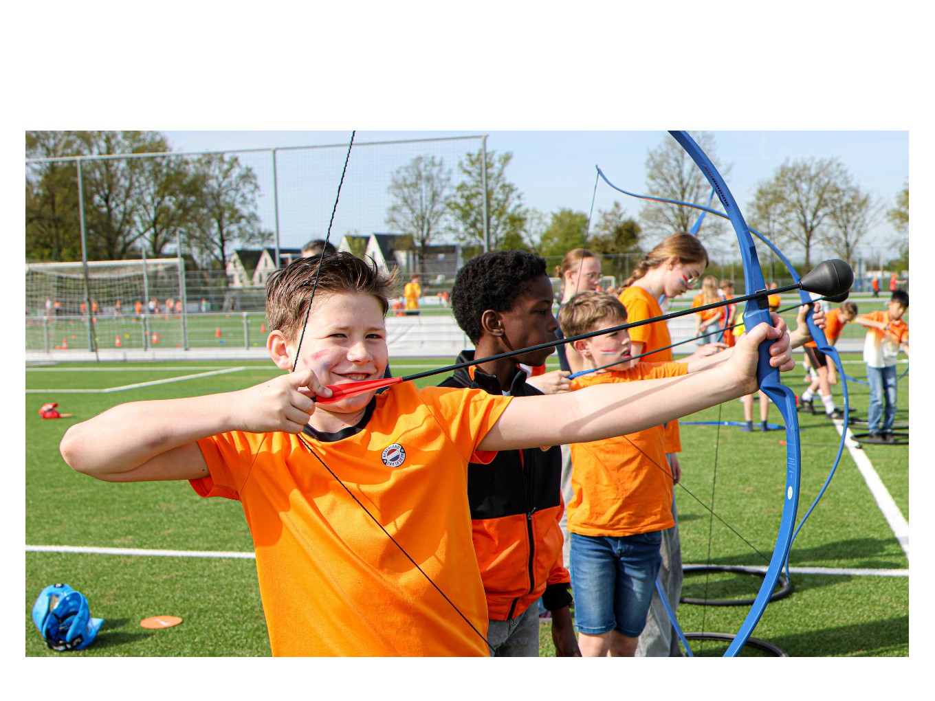 Kinderen weer volop in beweging bij Koningsspelen in Dalfsen