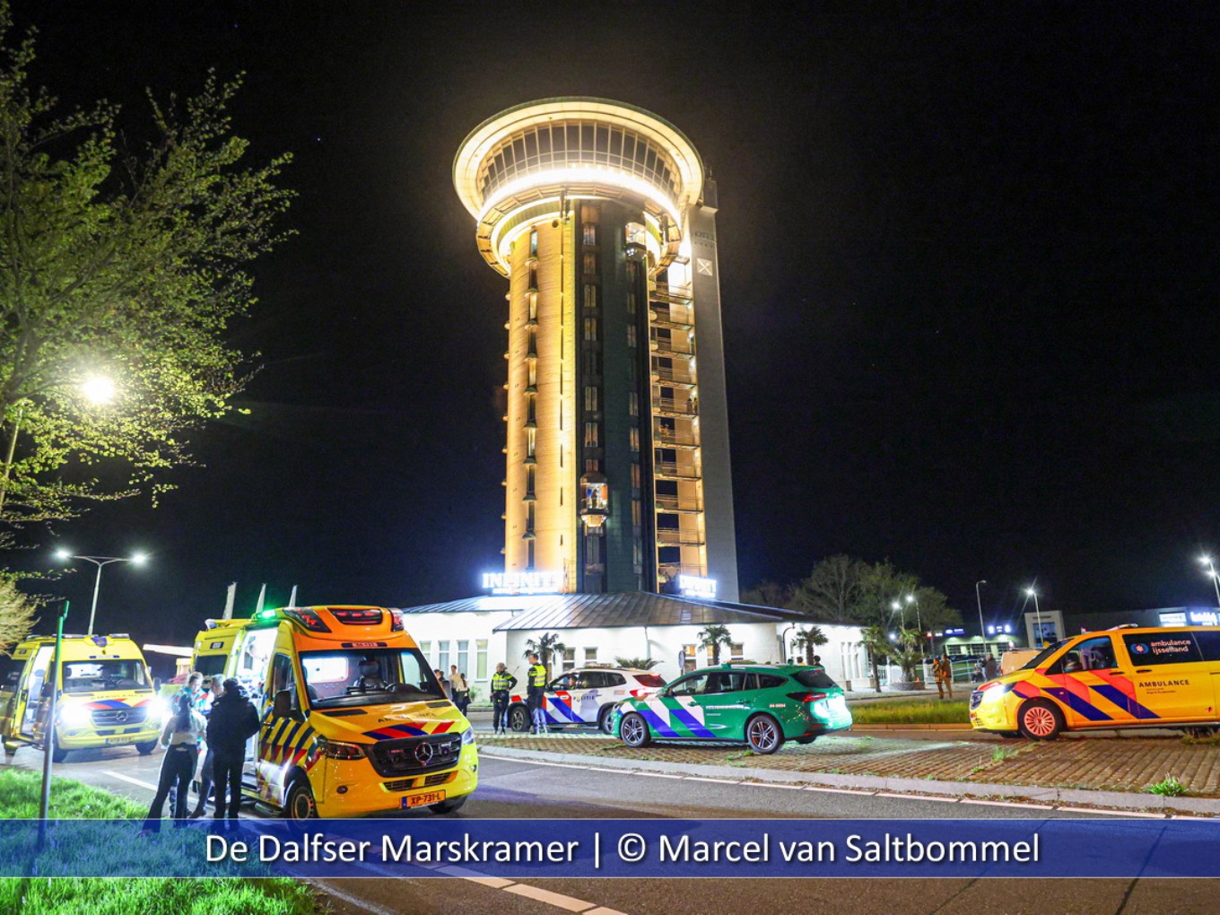 Hotelkamer in brand hotel Infinity Lichtmis