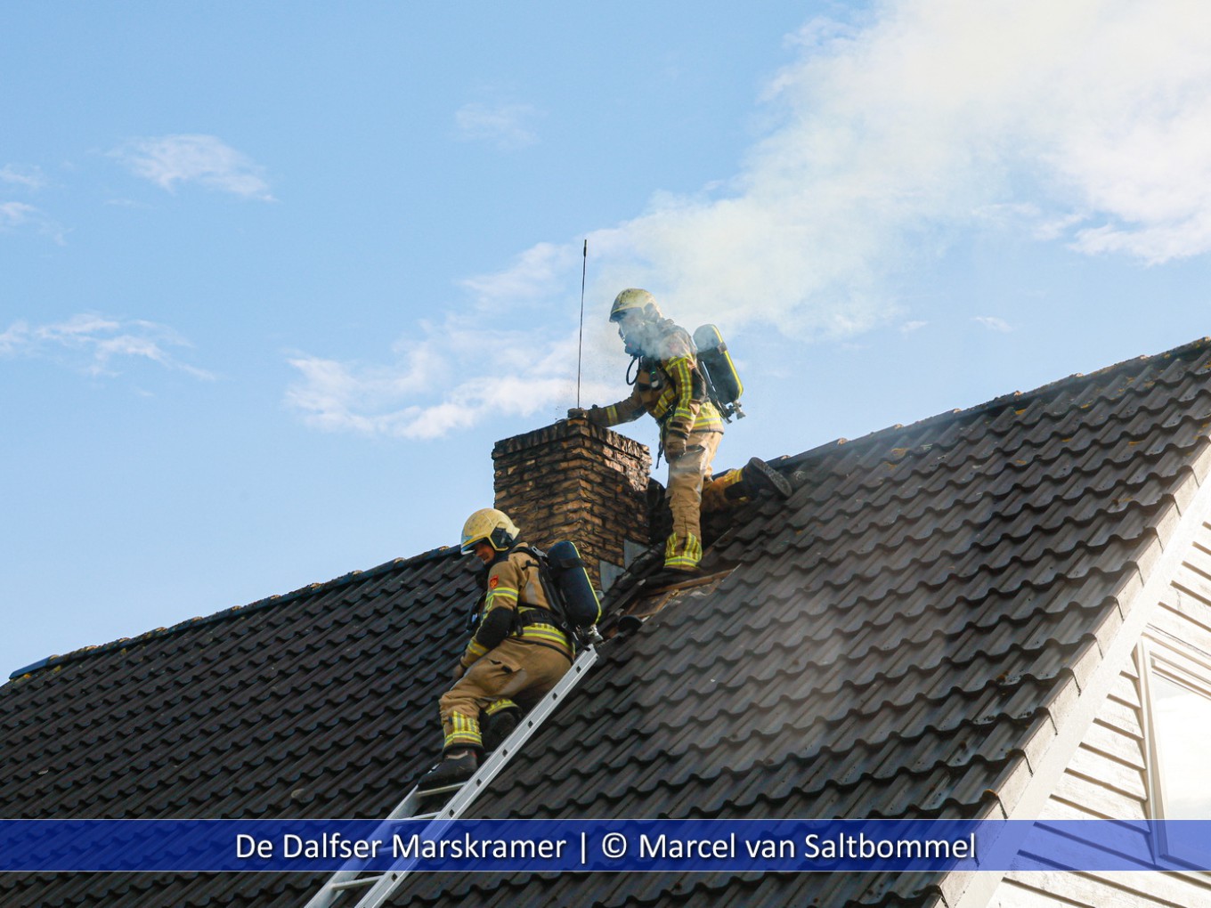 Schoorsteenbrand Nieuwleusen