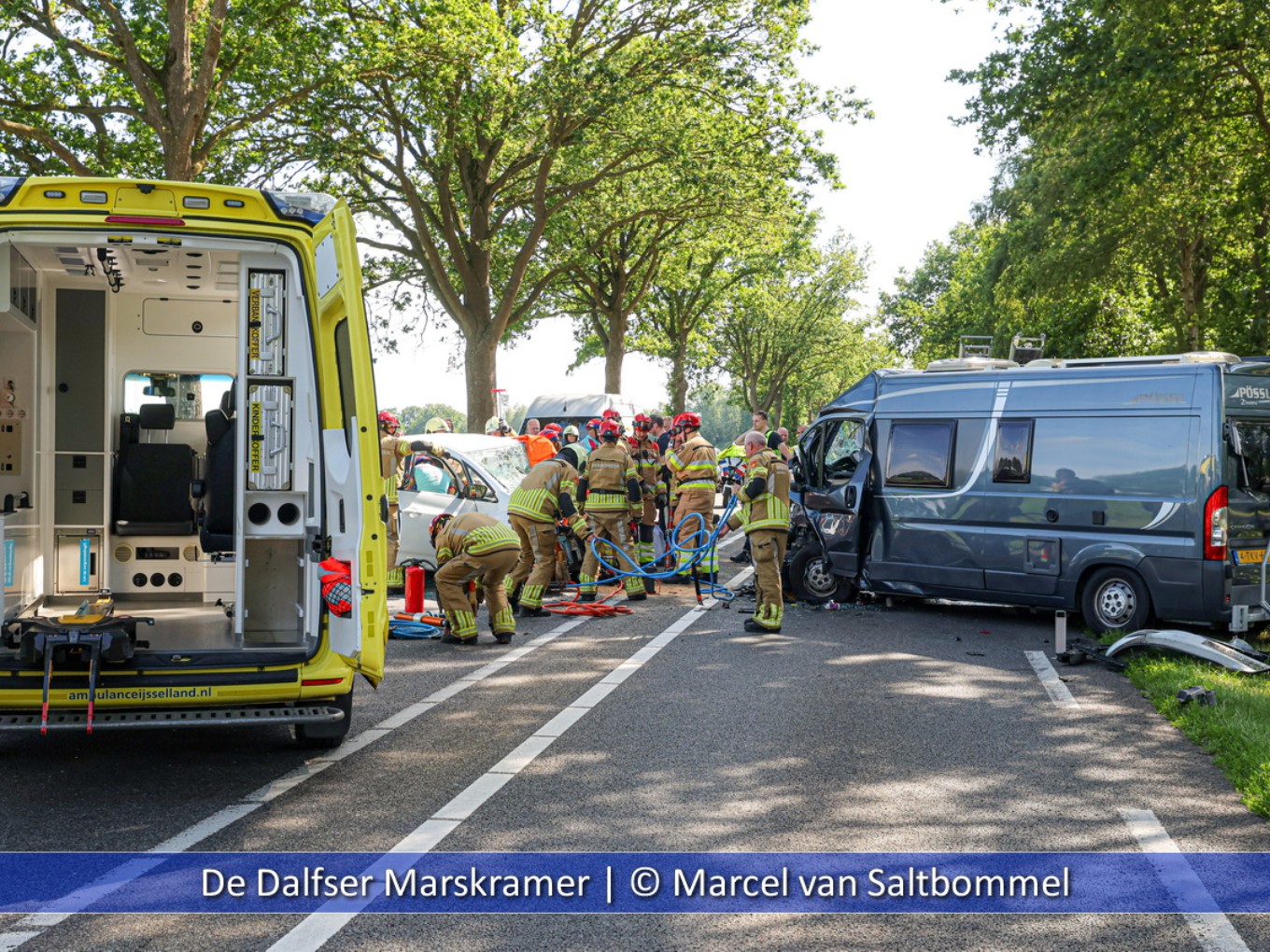 Ernstig ongeval N348 Lemelerveld