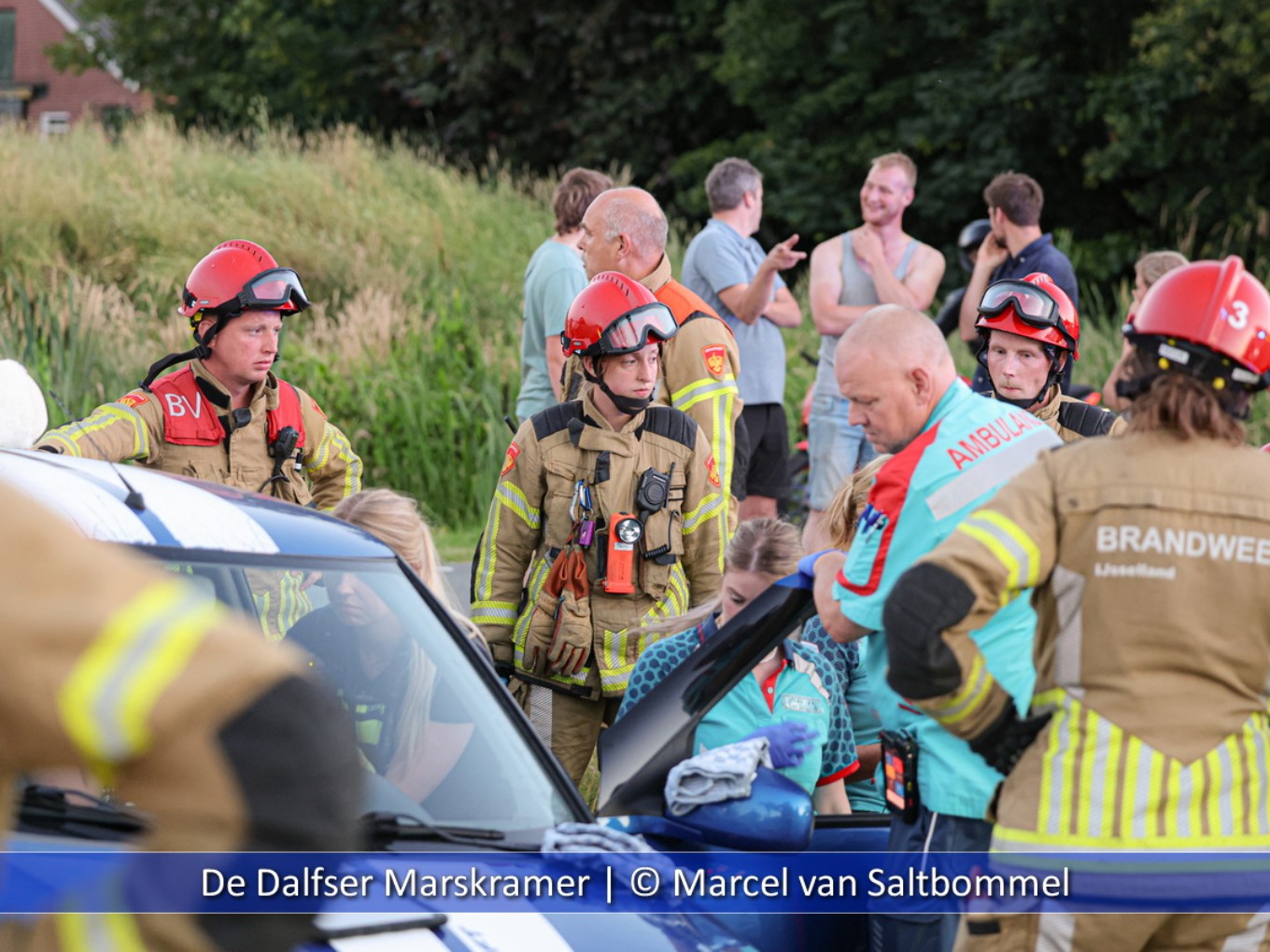 Bestuurster gewond na ongeval N340