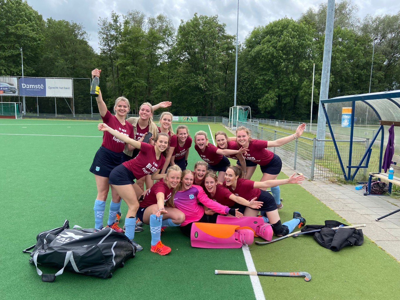 Maar liefst drie teams kampioen bij MHC Dalfsen