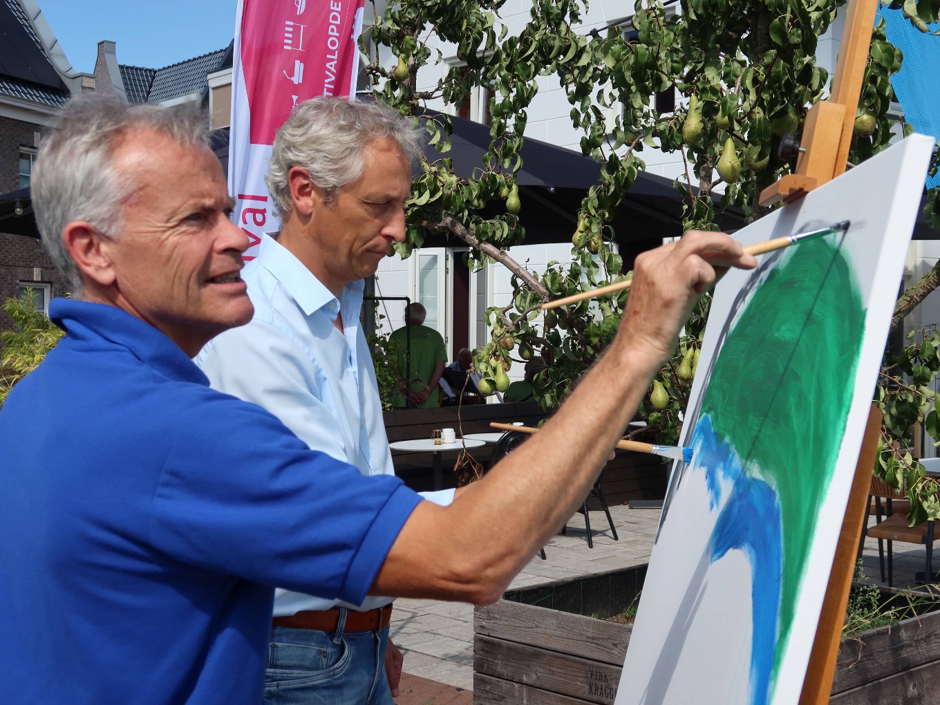 Wethouders geven startsein voor kunstwedstrijd De Overijsselse Vecht