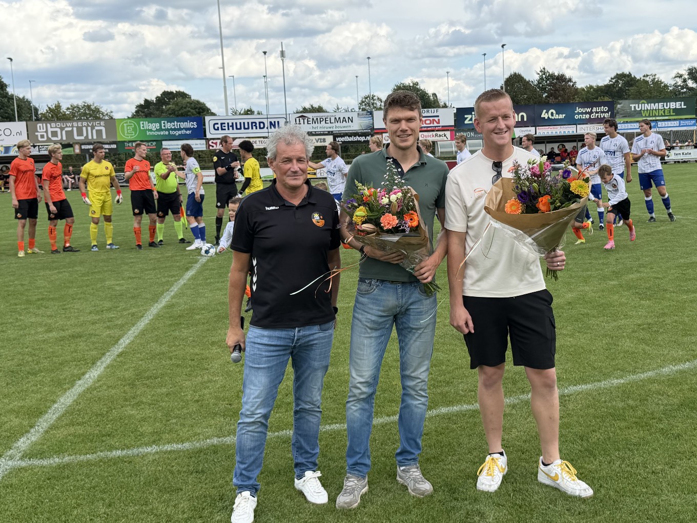 Bas Evenboer en Tim Hoogenkamp nemen afscheid van 1e elftal SVN