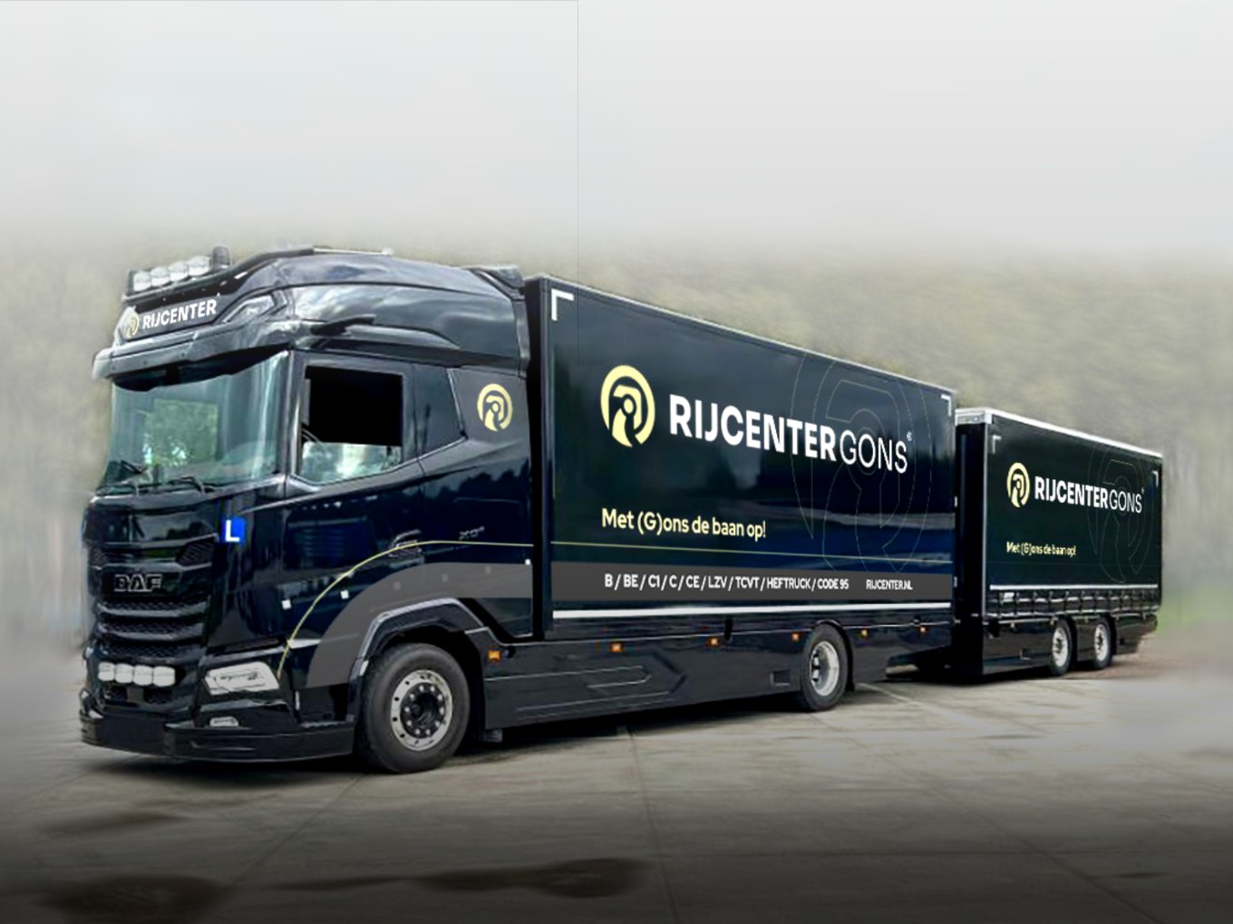 Rijcenter Gons investeert in nieuwe lestruck
