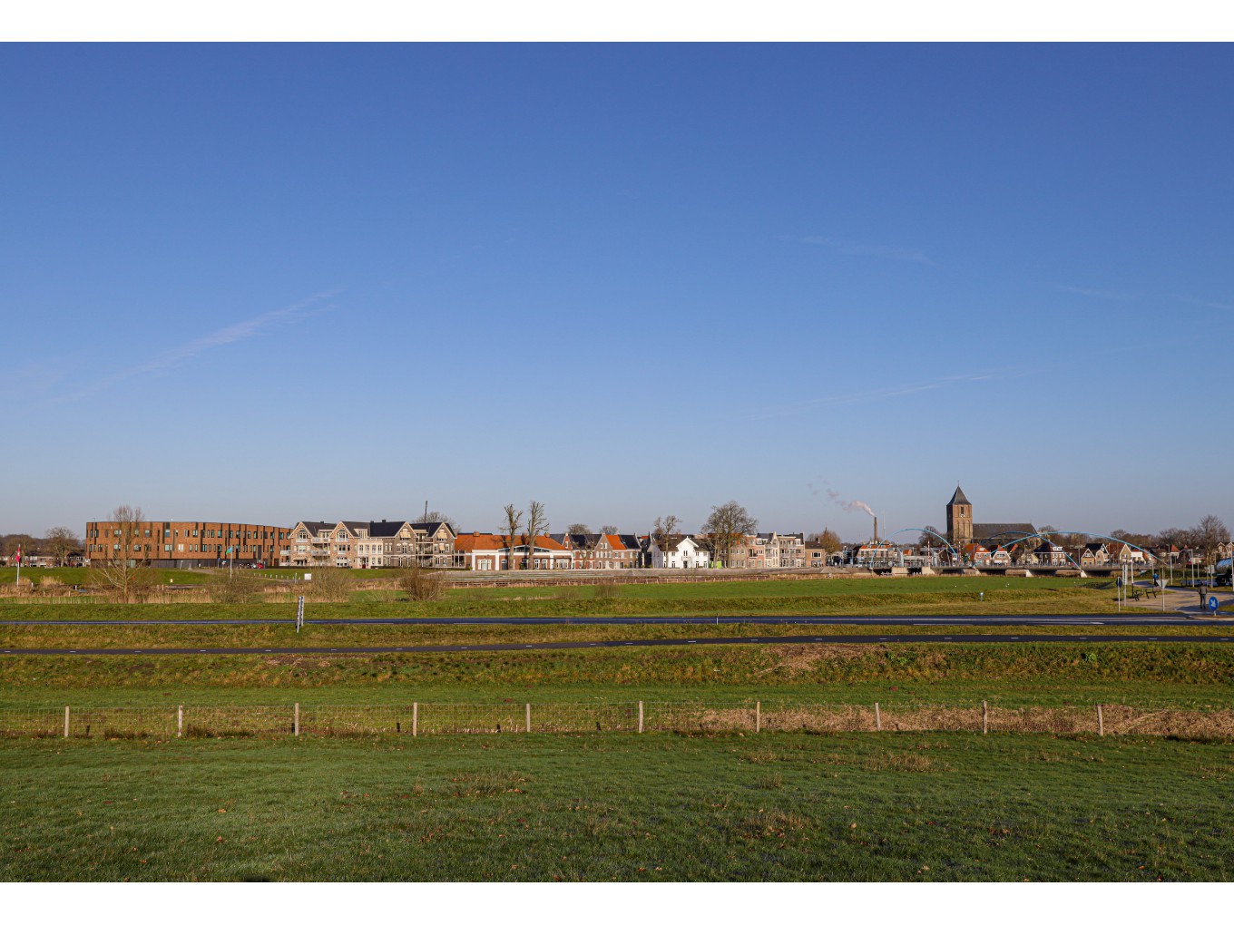 zicht op Dalfsen. Archieffoto: Marcel van Saltbommel.
