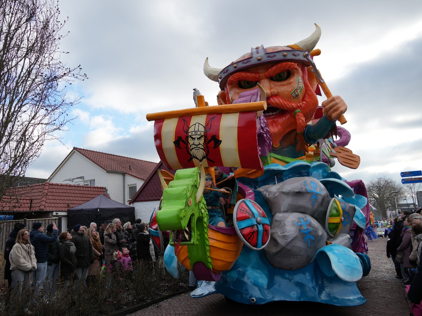 de wagen van CV Brasil uit Lemelerveld.