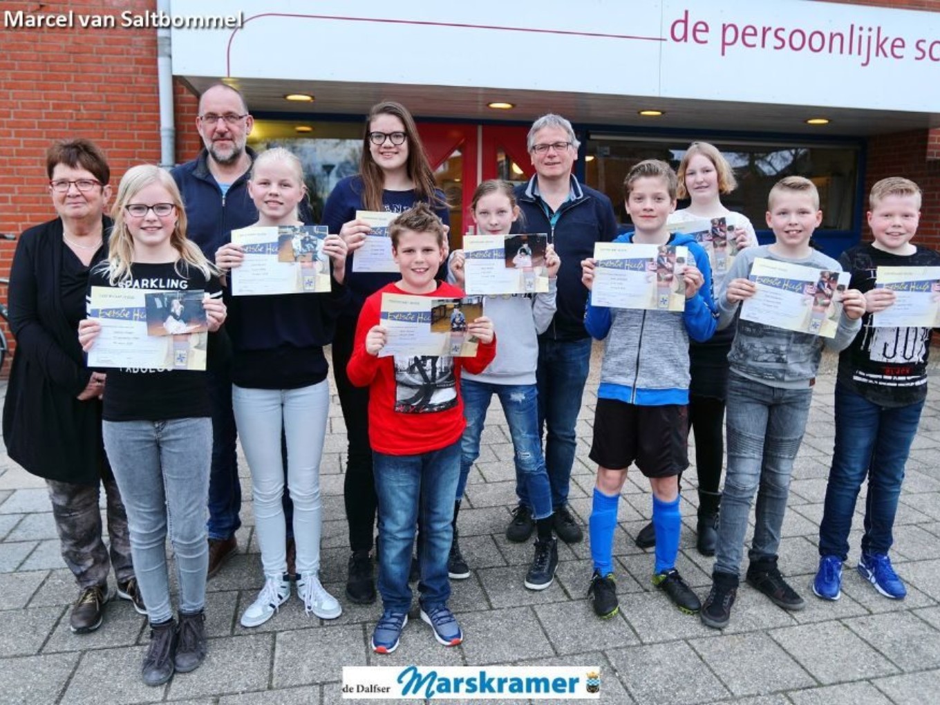 Negen jeugdige hulpverleners erbij in Nieuwleusen