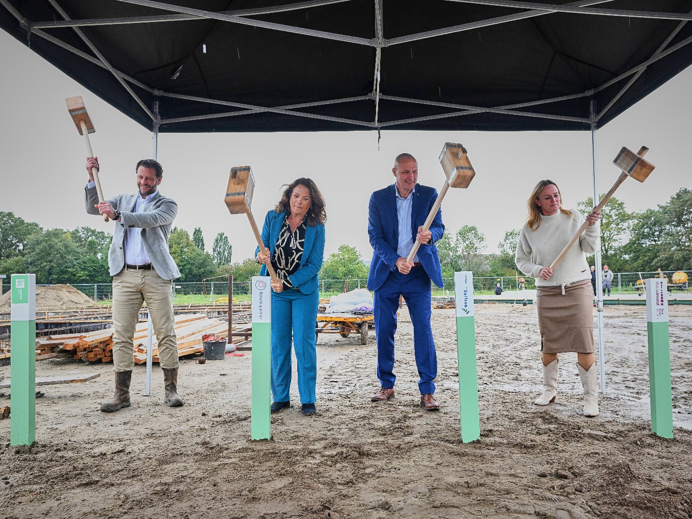 Feestelijke start nieuwbouw zorggebouw voor Rosengaerde