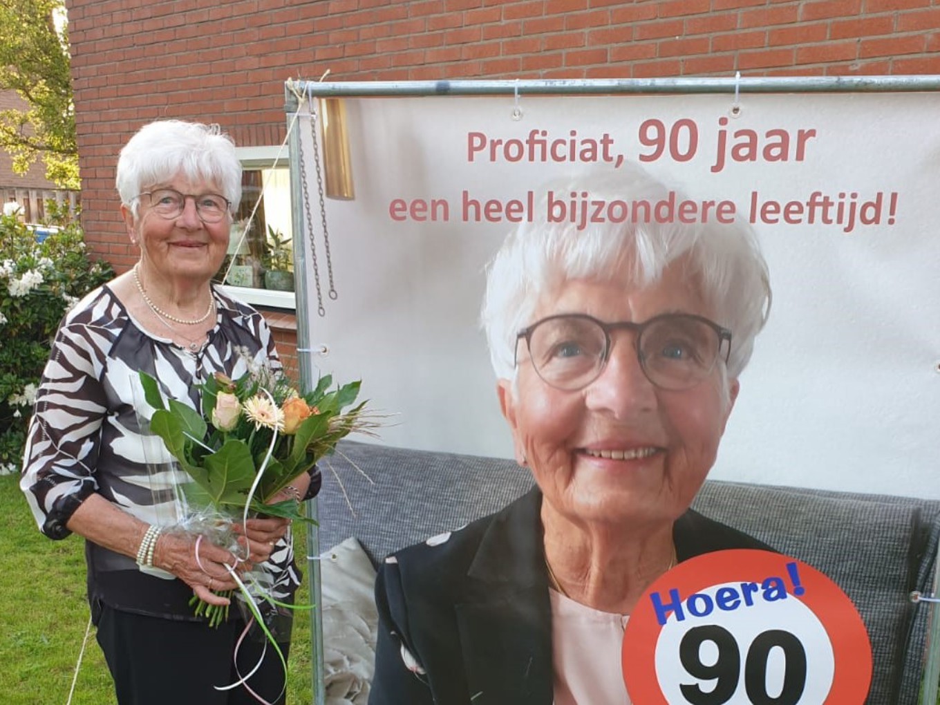 Mien Vulkers-Vrolijken viert haar 90e verjaardag