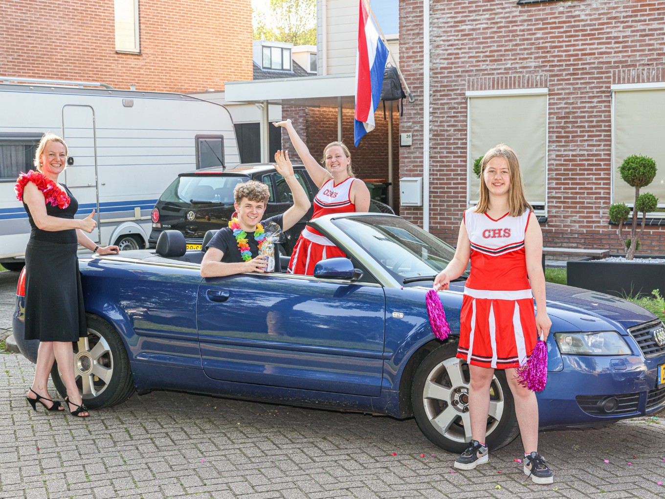 Geslaagden-karavaan gaat 14 juni op pad