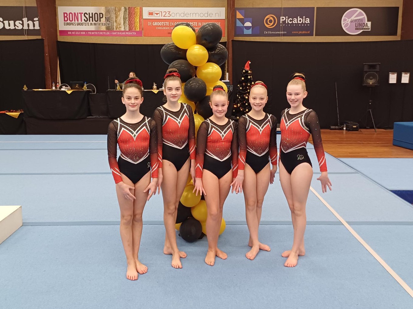 Podiumplaatsen voor teams GVN