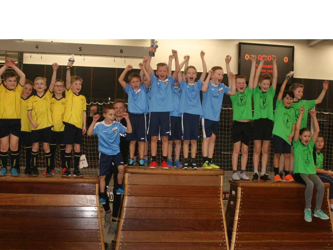 De Zaaier wint schoolkorfbaltoernooi in Nieuwleusen