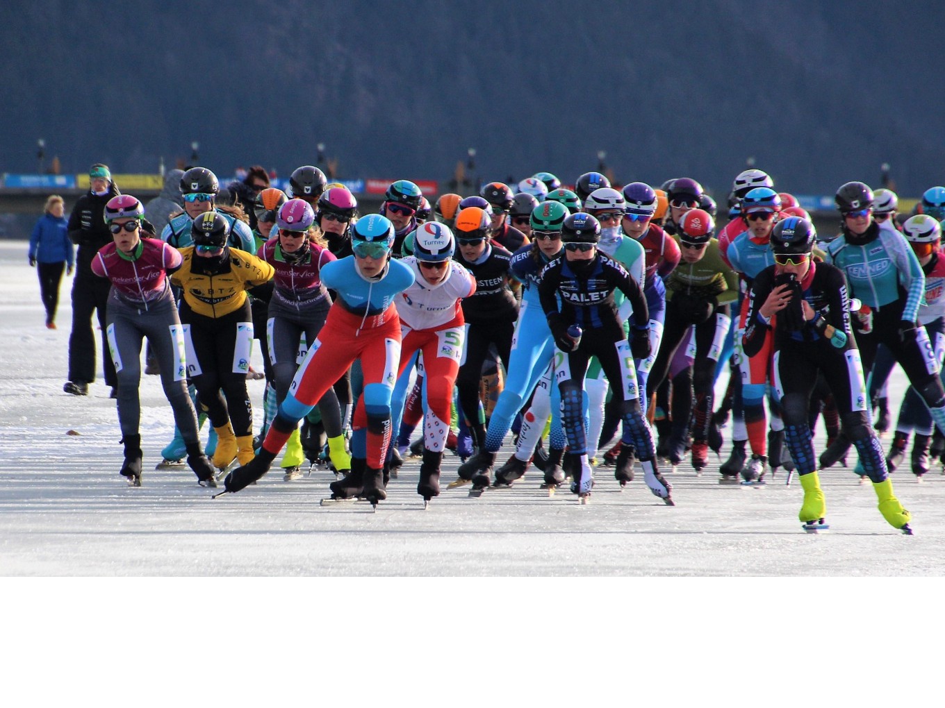 Dalfsenaren zien af bij Alternatieve Elfstedentocht