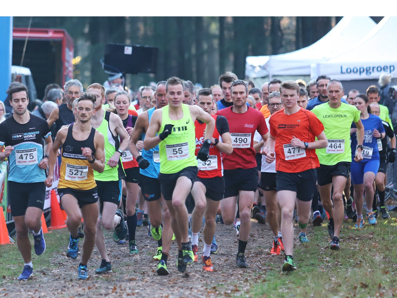 Zwarte Dennen Cross: hardlopen in de natuur
