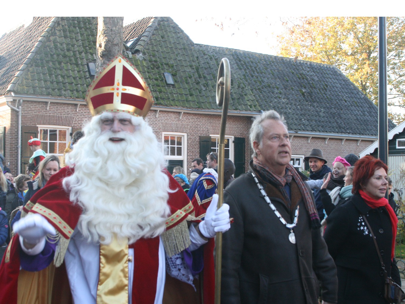 Sint Nicolaas krijgt hartelijk welkom in Dalfsen