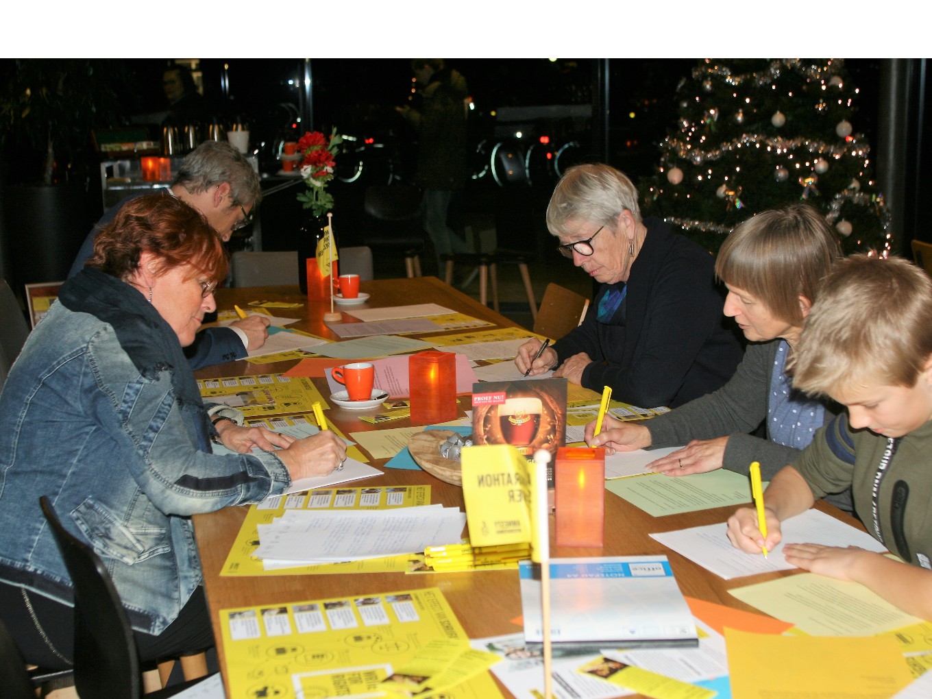 Amnesty’s schrijfactie Write for Rights in Nieuwleusen en Dalfsen