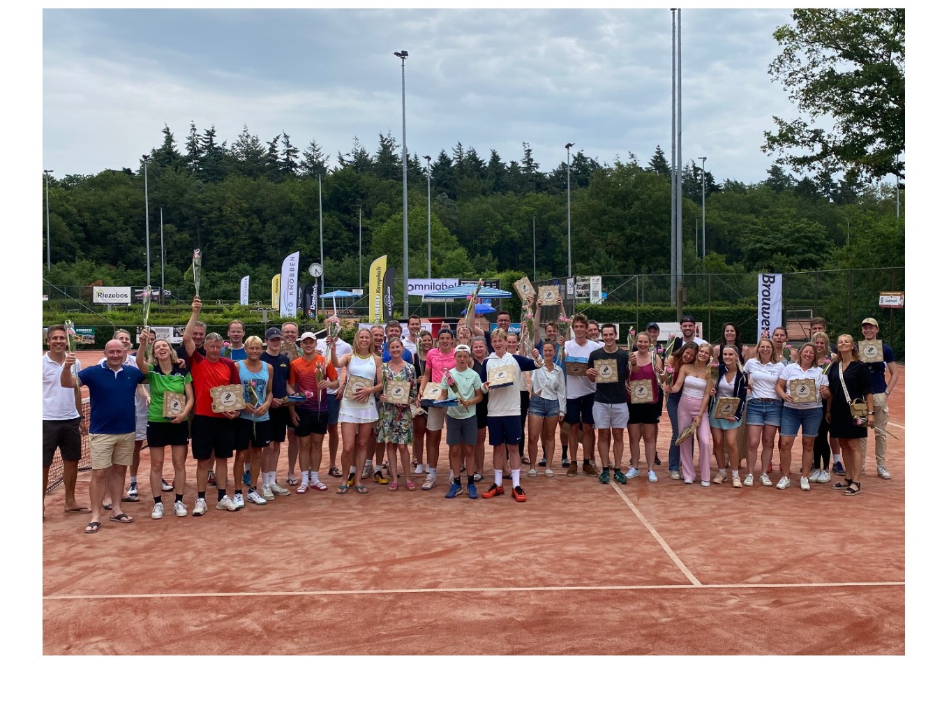DLTC Gerner in Dalfsen houdt Open tennistoernooi