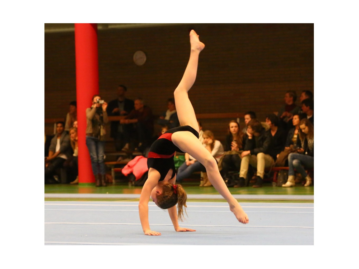 Turnsters Gymnastiekvereniging Nieuwleusen turnen op hoger niveau
