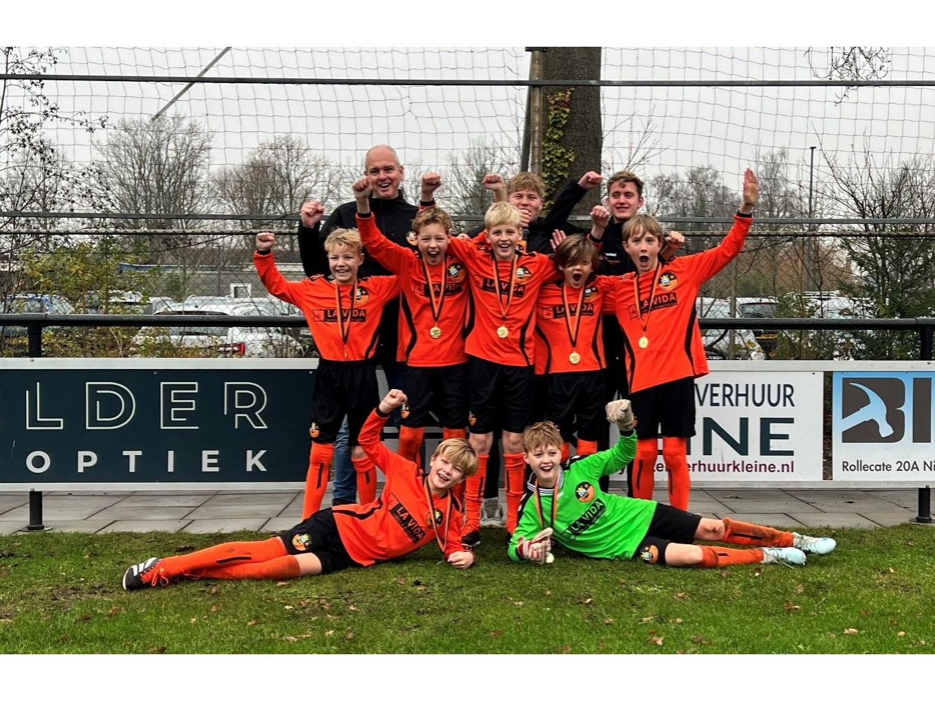 S.V. Nieuwleusen JO11-2 kampioen zonder puntverlies