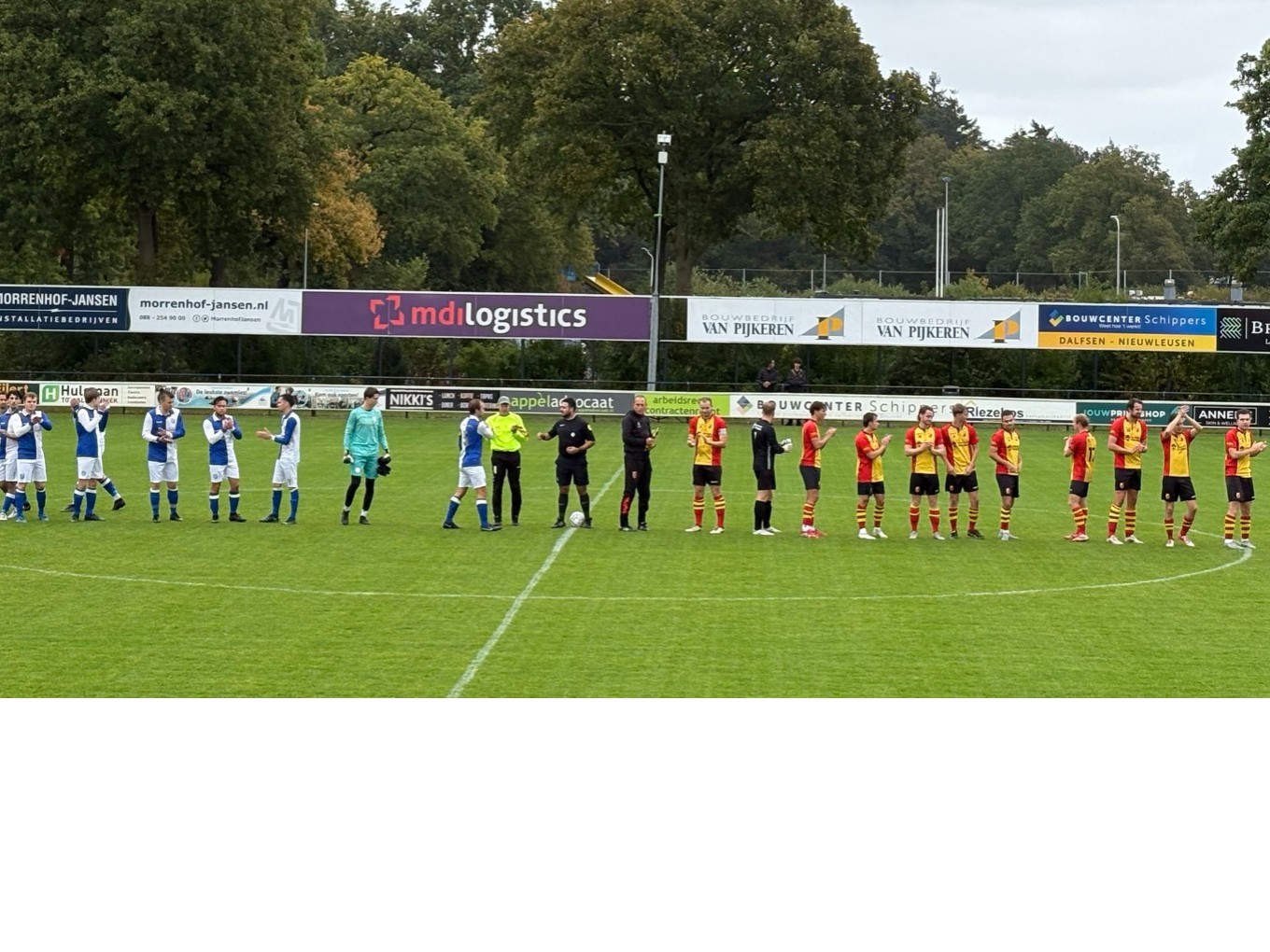 Gelijkspel voor SV Dalfsen – AZC Zutphen