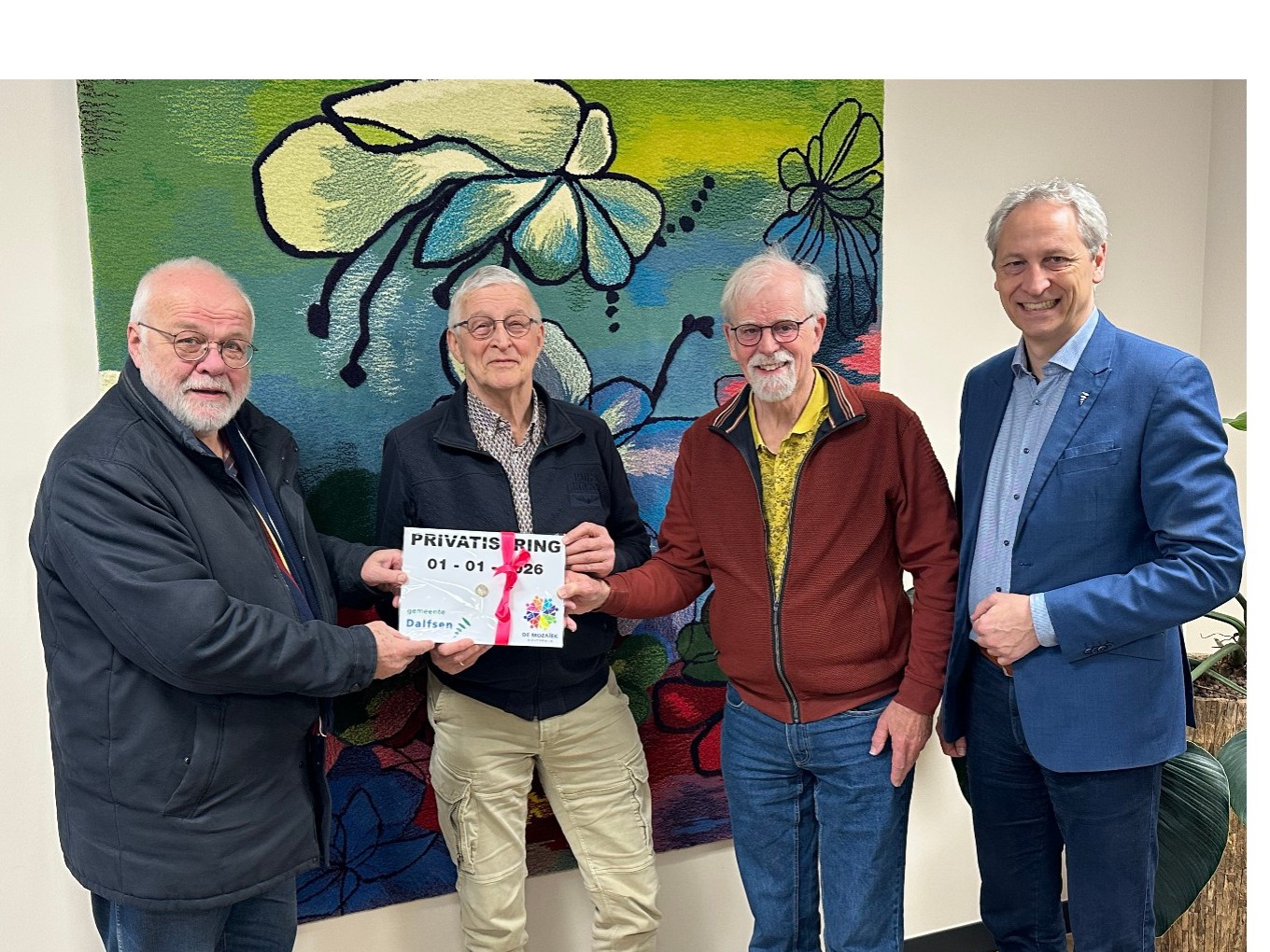 Gemeente Dalfsen draagt kulturhus De Mozaïek over aan stichting