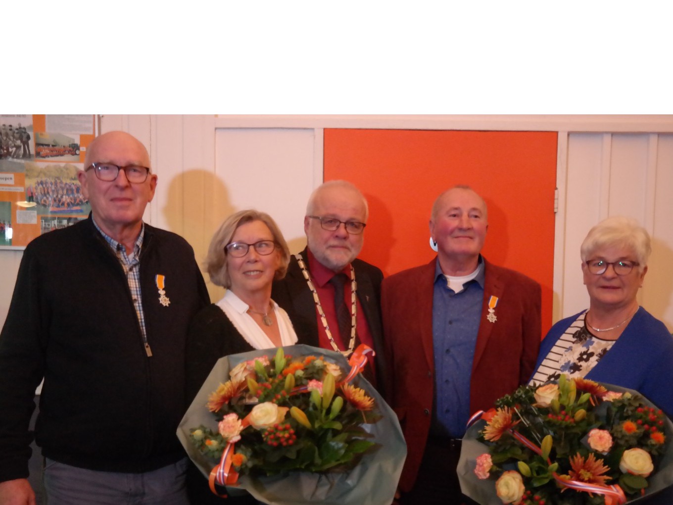 Lintje voor Bert van Leussen en Derk Jan Wennemars