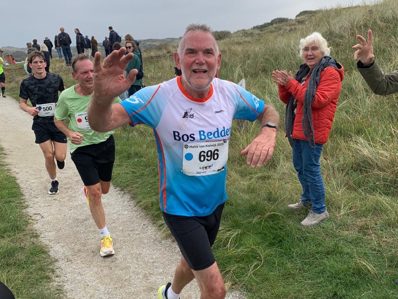 Loopgroep AG ’85 actief bij zeven wedstrijden