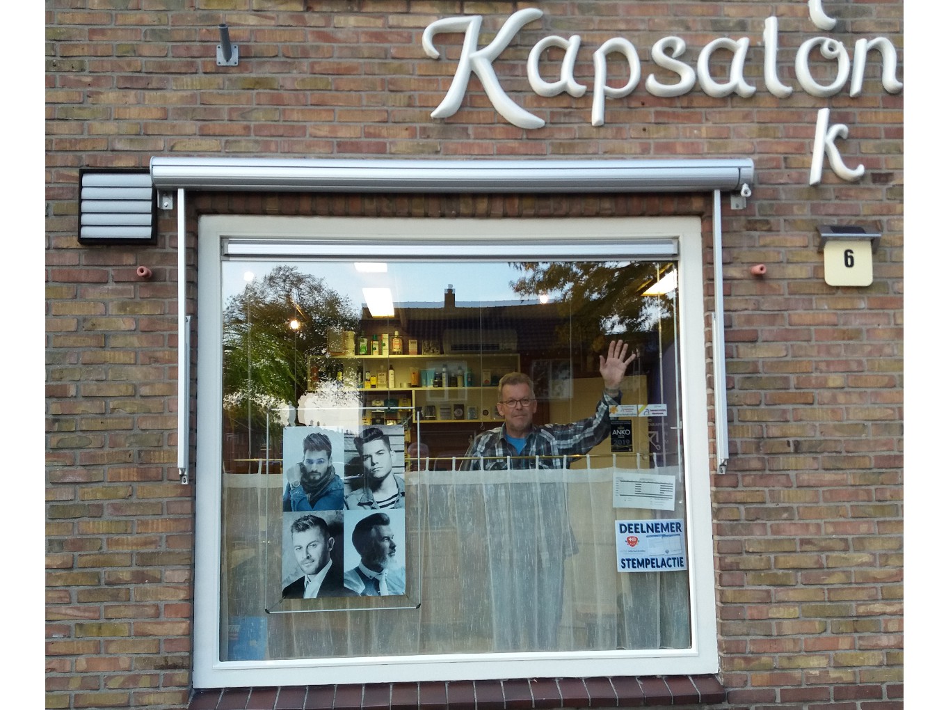 't Is mooi geweest: Herenkapsalon Blok sluit per 1 januari